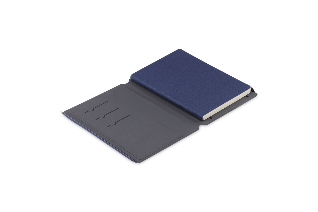 TESSIN - CHANGE ZERO Sustainable Gift Set with Refillable Notebook, Pen & Cardholder - Navy