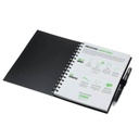Santhome® Eternity - The Reusable Notebook & Pen Set - Black