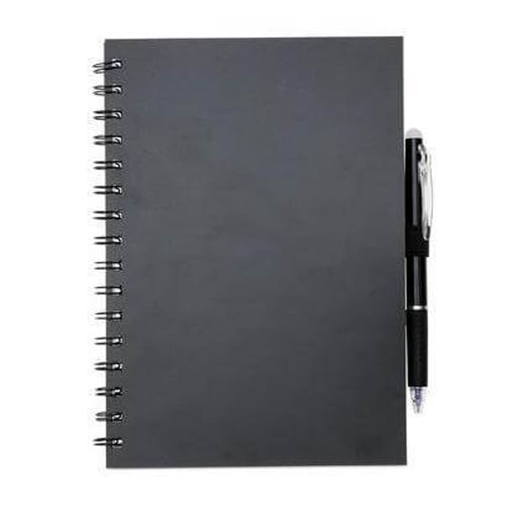 Santhome® Eternity - The Reusable Notebook & Pen Set - Black