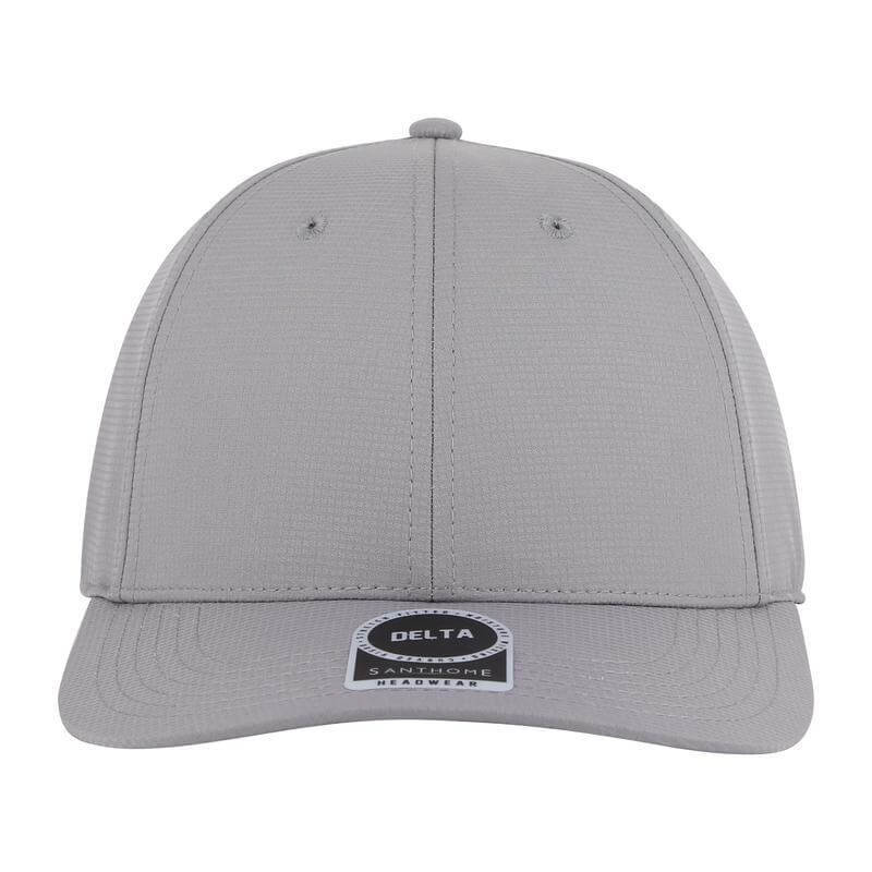 DELTA - Santhome® DryNCool® Performance Stretch-Fitted Cap - Grey