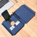 ONEX - CHANGE ZERO Recycled 10000mAh 15W MagSafe Wireless A5 Organizer 32GB - Navy Blue	