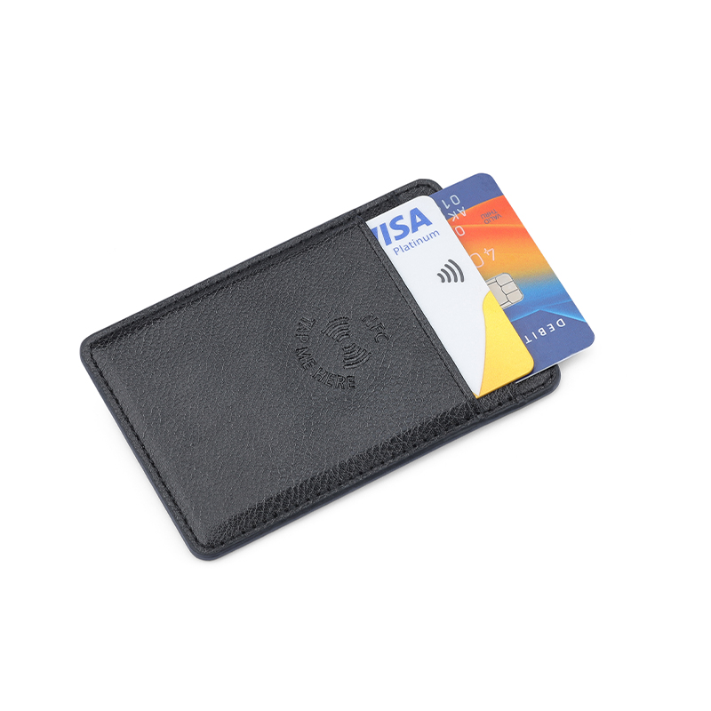 ROMA - Santhome® 2-in-1 Mag Cardholder and Inbuilt NFC Digital Business Card - Black