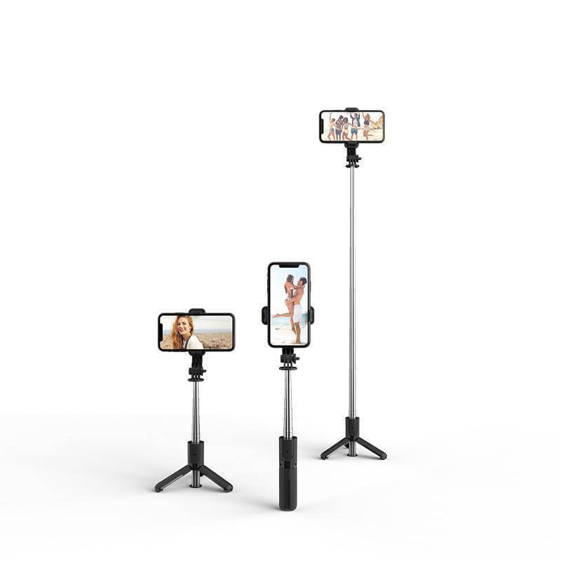 TREVISO - @memorii® 3-in-1 Mobile Tripod with Bluetooth Selfie Stick and Camera Shutter