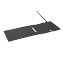 BLACE - CHANGE ZERO Recycled PU 15W Wireless Mousepad & Desk Organizer - Black