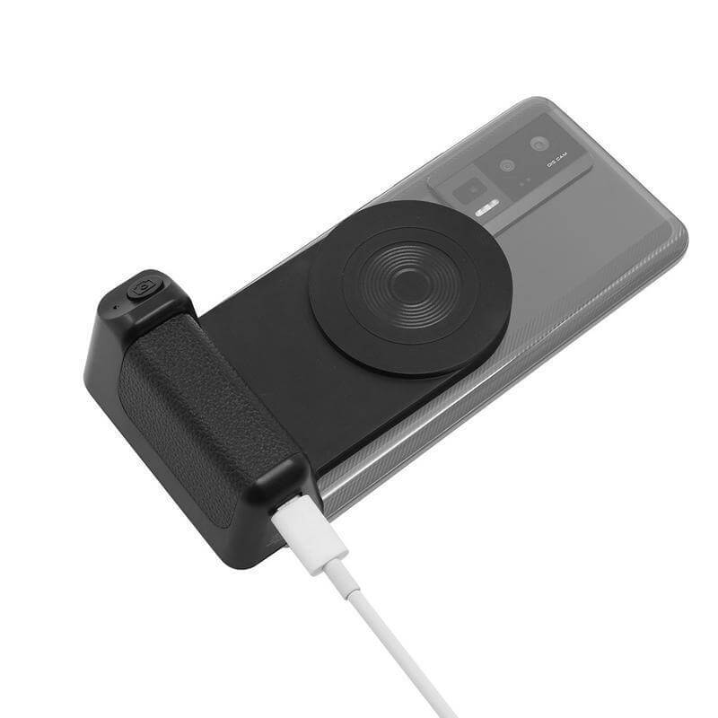 KORMAN - @memorii® Magnetic Phone Stand with 15W Wireless Charging and Remote Shutter - Black