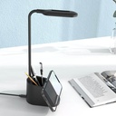 ALMERE - Giftology 3-in-1 Desk Lamp with 15W Wireless Charger & Pen Holder - Black	