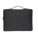 SALCEA - Santhome® 15" Laptop Sleeve - Black/Tan