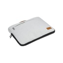 SALCEA - Santhome® 15" Laptop Sleeve - Grey/Tan
