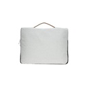SALCEA - Santhome® 15" Laptop Sleeve - Grey/Tan