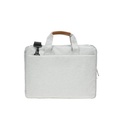 SLOTEN - Santhome® 15" Laptop Bag - Grey/Tan