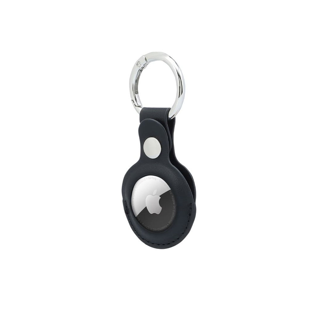 LEEVI - Santhome® PU Keychain with Santhome Tag pocket - Black