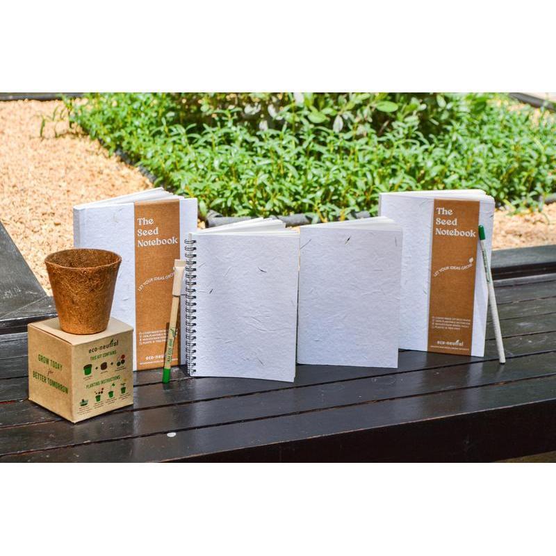 FORIO - eco-neutral® B6 Soft Cover Handmade Seed Paper Notebook