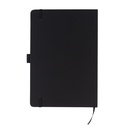 JURSI - Giftology A5 PU Notebook with Pen Loop - Black