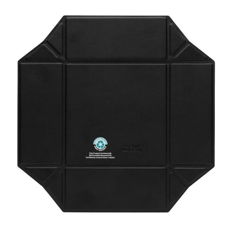 Swiss Peak® RCS Recycled PU Foldable Magnetic Storage Tray - Black