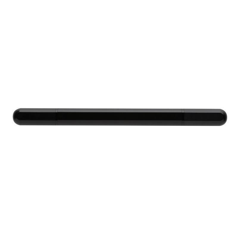 Swiss Peak® Storm RCS Recycled Aluminum Dual Tip Pen - Black