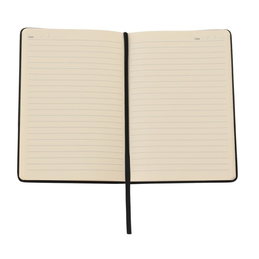 LYSS - Santhome® A5 Thermo PU Hard Cover Notebook - Black	