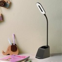 ALMERE - Giftology 3-in-1 Desk Lamp with 15W Wireless Charger & Pen Holder - Black	
