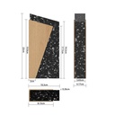 MILOT - Waste-to-Wins® Recycled Award - Black Swirl