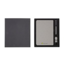 LENZEN - CHANGE ZERO Sustainable Gift Set with Refillable Notebook, Pen & USB Keychain - Grey