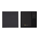 TESSIN - CHANGE ZERO Sustainable Gift Set with Refillable Notebook, Pen & Cardholder - Black