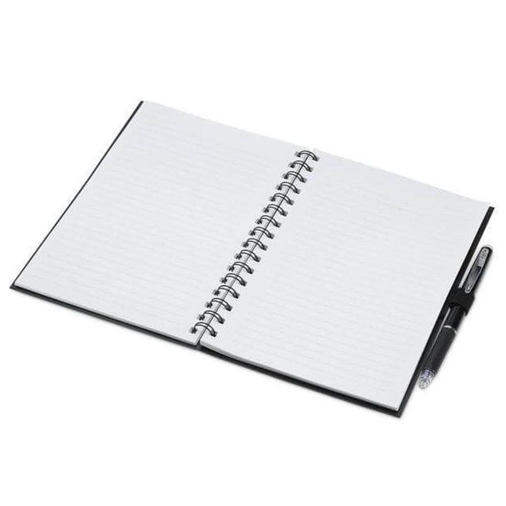 Santhome® Eternity - The Reusable Notebook & Pen Set - Black