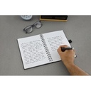 Santhome® Eternity - The Reusable Notebook & Pen Set - Black