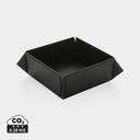 Swiss Peak® RCS Recycled PU Foldable Magnetic Storage Tray - Black