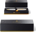 Cross Coventry Polished Chrome with Gold Tone Appointments Ballpoint Pen