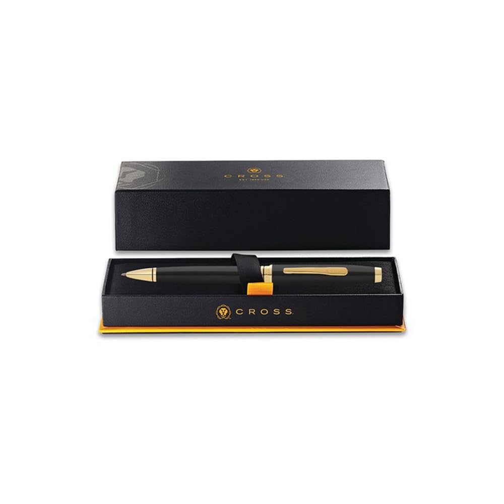 Cross Coventry Classic Black Lacquer with Gold Tone Appointments Ballpoint Pen