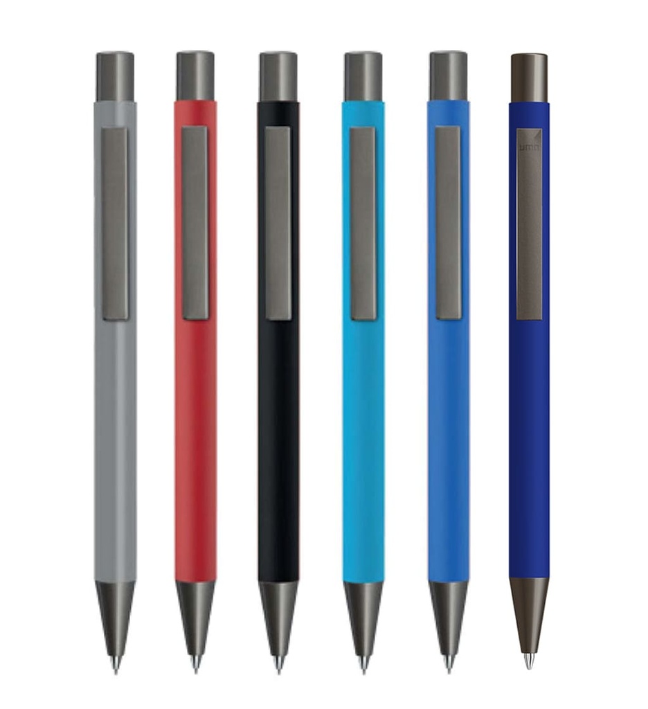UMA Straight Metal Pen - Grey