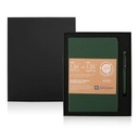 VARDIM - CHANGE ZERO Sustainable Gift Set with Refillable Notebook & Pen - Green