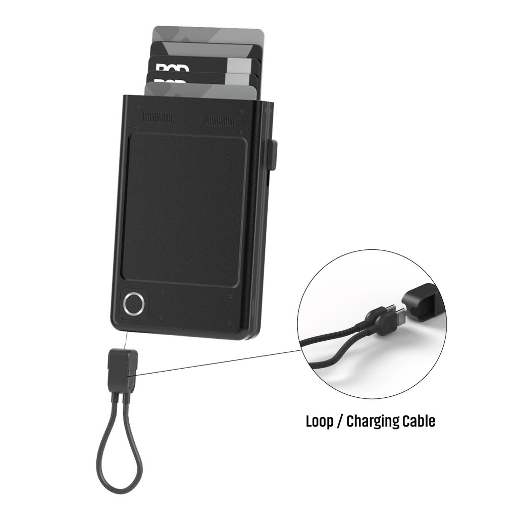 AREZZO - @memorii 5000mAh 3-in-1 Card Holder Powerbank