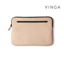 VINGA Baltimore Laptop Case 15" - Beige