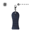 CROSS Leather Golf Tee Holder - Navy Blue