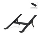 MALIN - @memorii Portable Aluminium Laptop Stand - Black