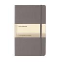 Moleskine Classic Hard Cover Large Ruled Notebook - Slate Grey