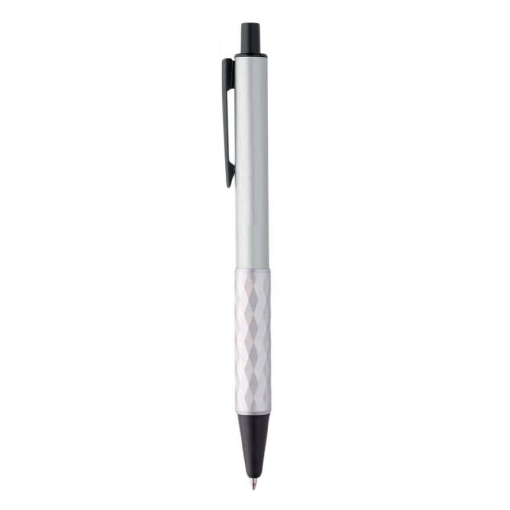 TIPSA - Push Action Aluminium Ballpen - Silver