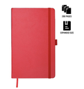 BARON - Santhome Expanded A5 Hard Cover Notebook - Red