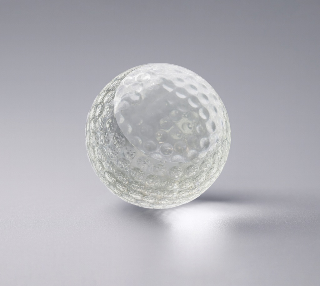 The Clarsphere trophy features a circular crystal frame with a dimpled surface making it a stunning choice for tournaments, championships, or standout performances.