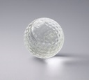 The Clarsphere trophy features a circular crystal frame with a dimpled surface making it a stunning choice for tournaments, championships, or standout performances.