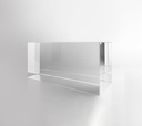 The Quadiscent crystal is made from high-quality lead-free K9 crystal, offers versatile customization options and comes in multiple sizes, with its simple design, making it an elegant choice for awards or decorative uses.