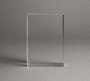 The Quadiscent-Biga crystal is made from high-quality, lead-free K9 crystal admired for its unmatched clarity and brilliance. It offers versatile customization options and comes in multiple sizes, making it an elegant choice for awards or decorative uses.