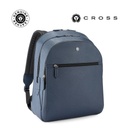 Cross Luxury Leather Backpack - Navy Blue