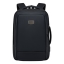 TURISMO - Santhome Expandable 17" Business Backpack - Black