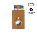 TROMSI - Santhome® PU Card Holder with Santhome Tag pocket - Tan