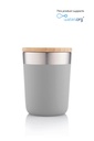 R-LAREN - CHANGE Collection Recycled Insulated Mug - Grey