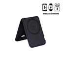 MAG3 - Giftology 3-in-1 Magnetic Wireless Charger Card Holder - Black