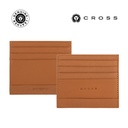 CROSS Saffiano Leather 6CC Card Holder - Mocha