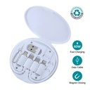 TAVIRA - @memorii Recycled Multi-Cable Set - White