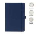 JURSI - Giftology A5 PU Notebook with Pen Loop - Navy Blue